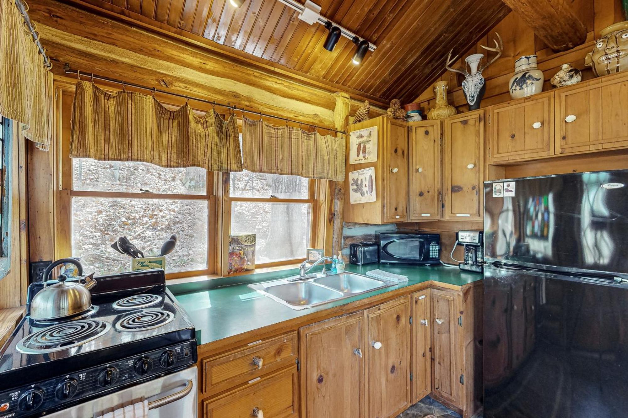 Lake Lucerne - Treehouse Cabin #01 Eureka Springs Buitenkant foto